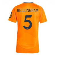 Real Madrid Jude Bellingham #5 Vieraspaita Naiset 2024-25 Lyhythihainen